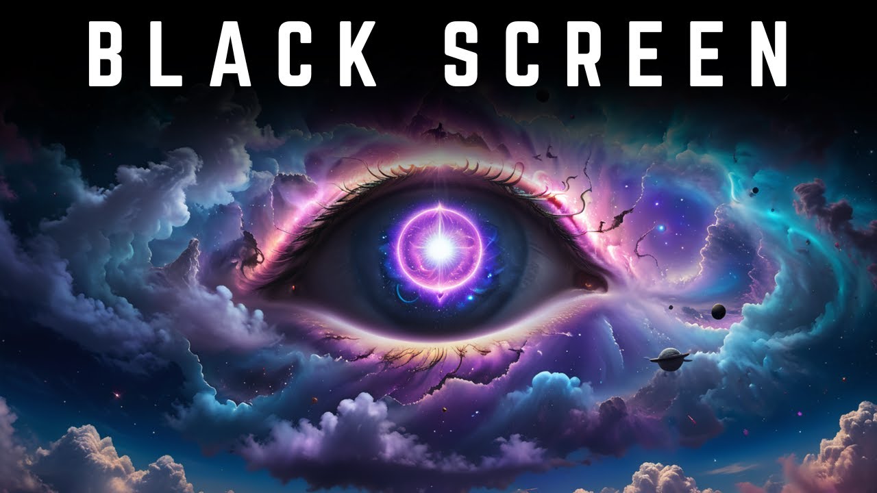 Lucid Dreaming Black Screen Music to Enter the Dream World | Binaural ...