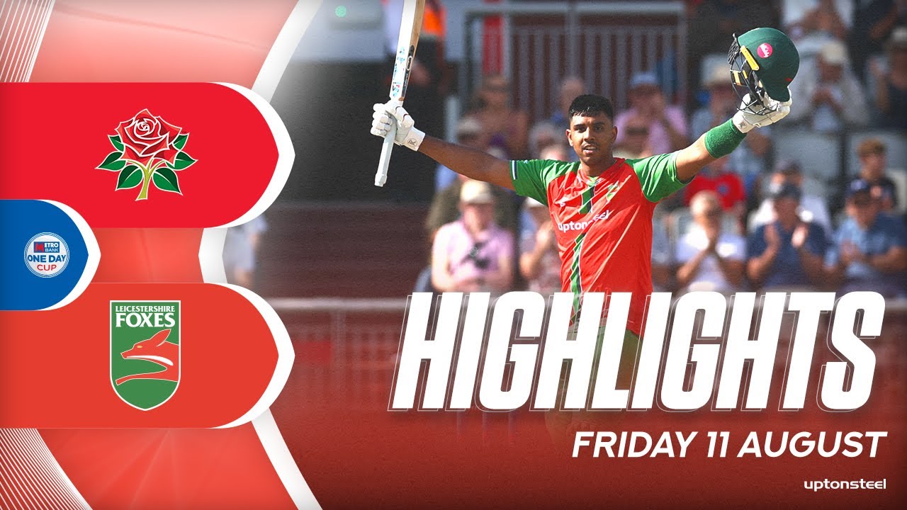 HIGHLIGHTS | Foxes Set CLUB RECORD List A Total | One Day Cup