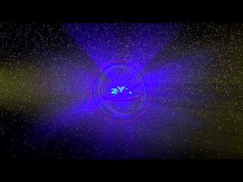 4K zYx Gimbal Rings Animation