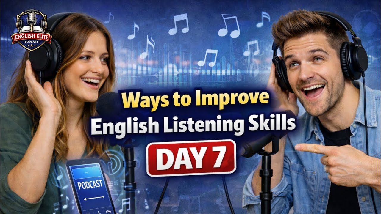 English Podcast For Learning English | Ep 7 | Ways To Improve English Listening Skills | EEP 