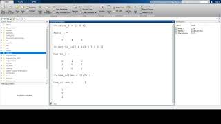 Details Video #6: Introduction to Arrays, Vector and Matrices in Matlab Guide