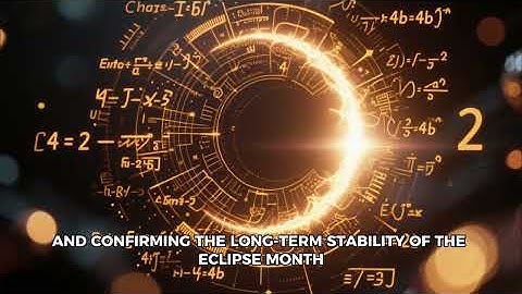 Accuracy of Eclipse Months — from a New DIO YouTube Analysis #eclipse #facts #history #science