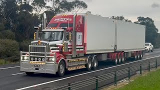 Prezioso, Rouse, AJM, Mainfreight, Lindsay, Canny, JD, Bodman, PT, Browns. Hwy 31. #truckspotting 