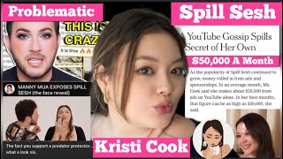 SPILL SESH Face Reveal Is A MESS (Kristi Cook Former TMZ Intern)