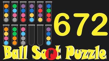 Ball Sort Puzzle Level 672