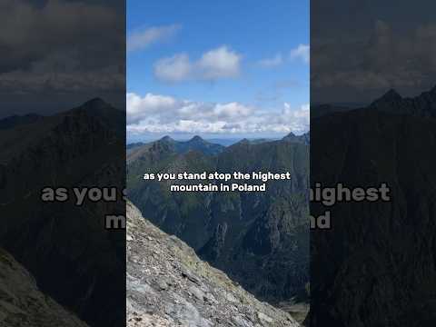 Hiking Rysy Peak - the Highest Mountain in Poland