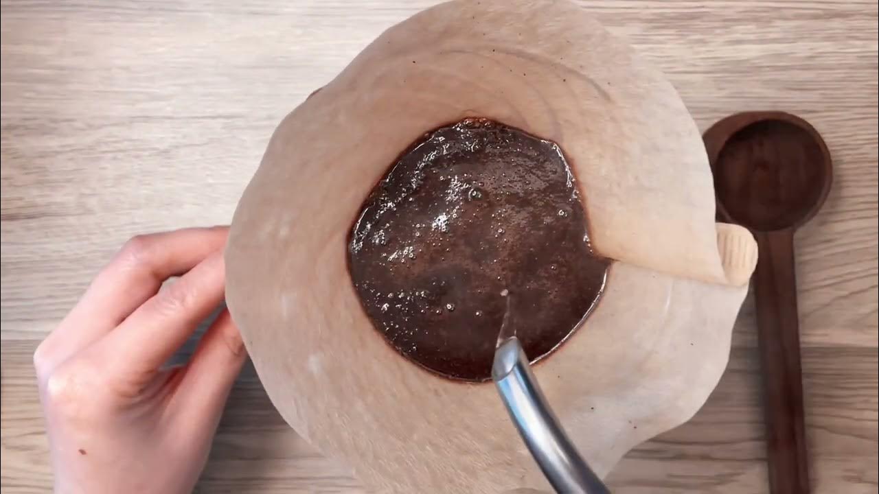 How To Use Coffee Filter Paper YouTube