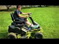 RYOBI Electric Riding Lawn Mower Review!