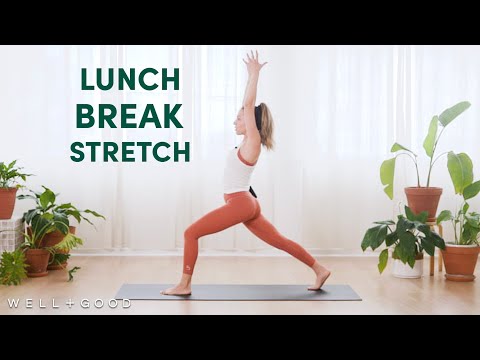 7 Minute Lunch Break Stretch | Good Stretch | Well+Good