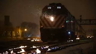This unique area of train track in Chicago utilises a gas fed flame system  Switch heaters are locat screenshot 3