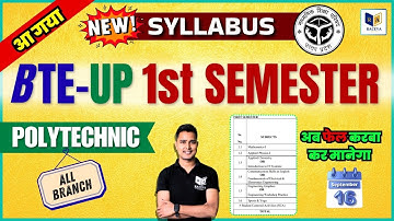 🔴 bteup new syllabus 2025-26 || BTEUP Syllabus Update | What’s New in 1st Semester | Raceva Semester