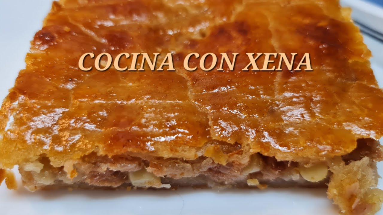 Coca amb tonyina ( con tronco salado de atún ), con Thermomix