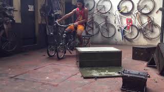 Trike tricycle test run 80cc moped @ bzkleta vintage bicycles , collectibles and leather goods ph