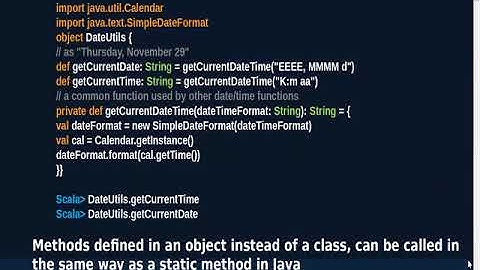 Singleton Objects in Scala v6