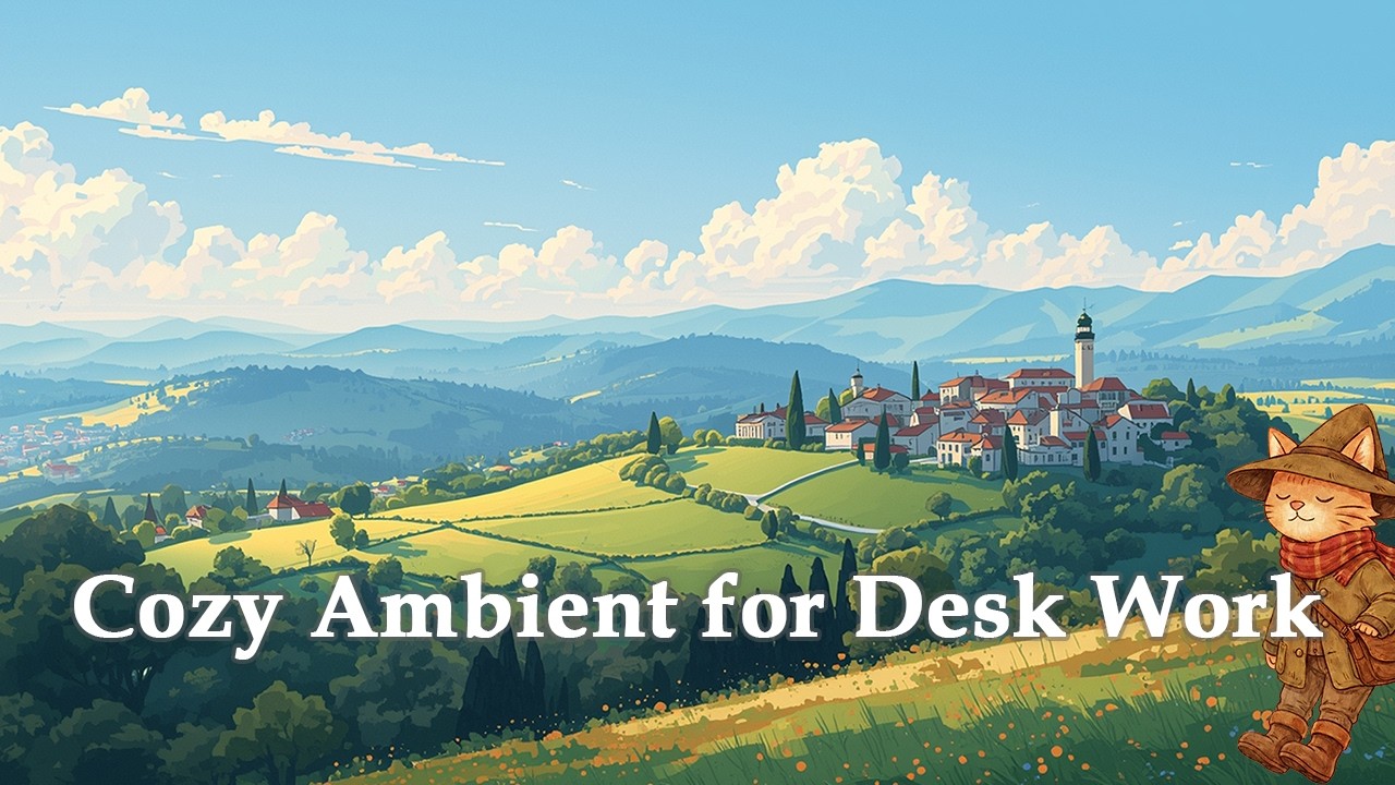 Cozy Ambient Chill BGM | for Desk Work Morning