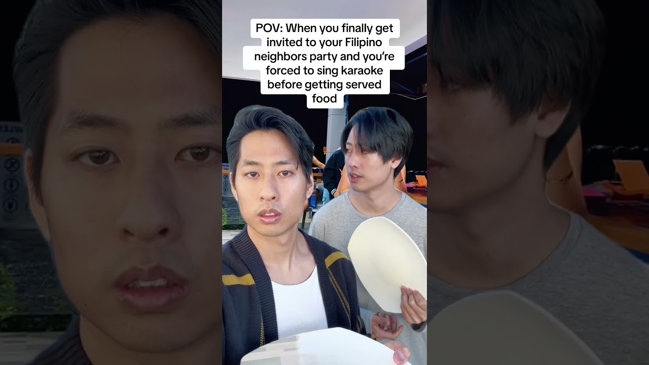 When you finally get invited to your Filipino neighbors party | 