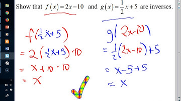 5-2 Verify Inverse Functions