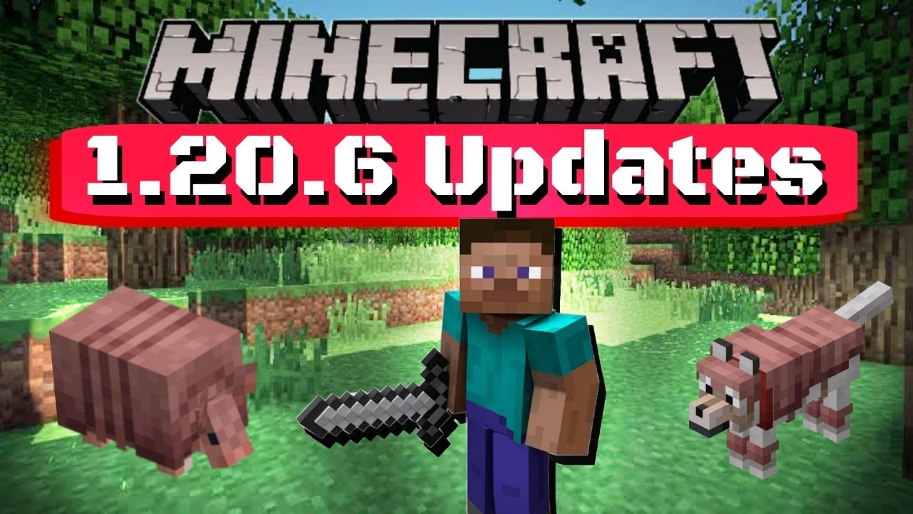 MINECRAFT new 1.20.6 Version UPDATES explained - YouTube