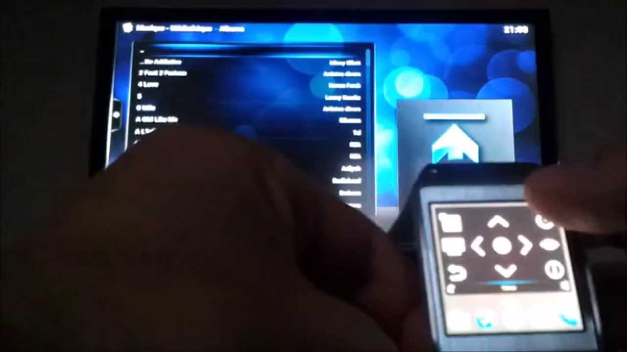 XBMC remote control with your Samsung Galaxy Gear