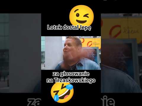 Lotek dostał lepę za głosowanie na Rafała Trzaskowskiego #short thumbnail