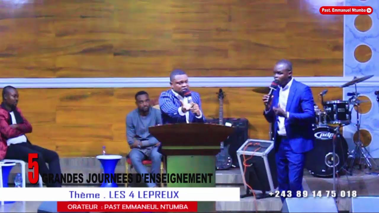 4éme Jour de 5 Grandes Journées D'enseignement Thème Les 4Lepreux