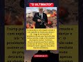 TRUMP sobe o tom e manda ULTIMATO ao IRÃ “Chega de ser bonzinho!”