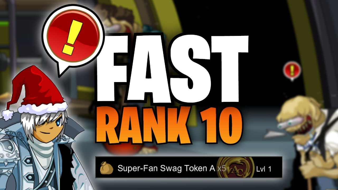 How to get almost any Faction to Rank 10 in AQW FAST! (member)