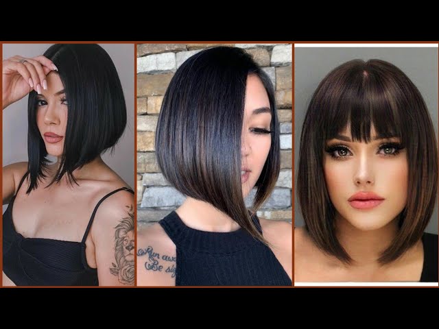 Gorgeous Short Inverted Bob Haircut For Fine Hair For Women #Bobhaircut  @Hairology - Youtube