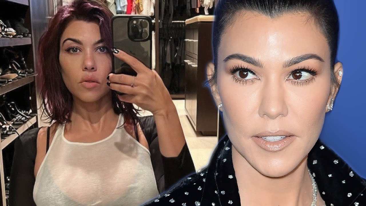 Kourtney Kardashian Reveals New Look After Travis Barker’s Health Scare