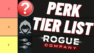 Rogue Company Best Perks RANKED - Tier list for Best Perks