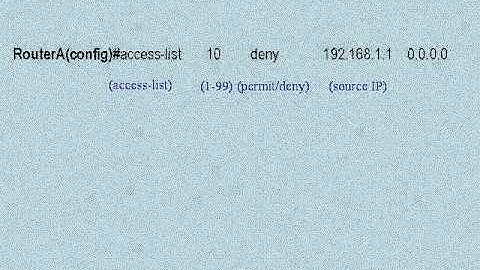 CCNA - Introduction to Access List.avi