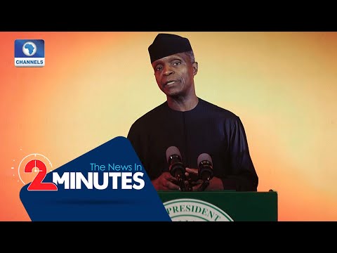 Recap: VP Yemi Osinbajo Declares His Intention To Run For President In 2023