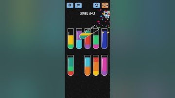Water Color Sort Level 542 543 544 545 Solution WalkThrough Gameplay