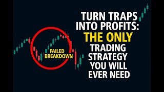 The Ultimate Trading Strategy to Profit from Market Traps! (Failed Breakdowns Explained)