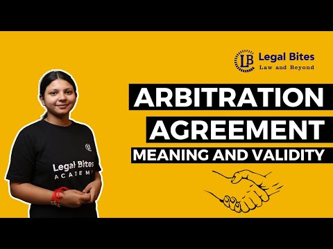 What Is An Arbitration Agreement Discuss Its Essential Ingredients