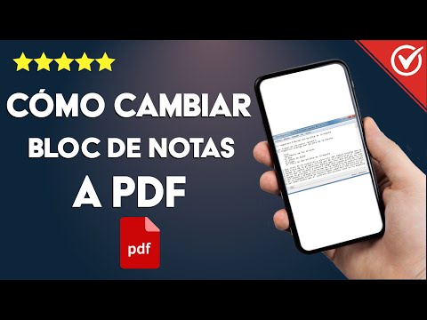 ¿Cómo Cambiar tu Bloc de Notas a PDF Con y Sin Programas? - Ventajas al Hacerlo