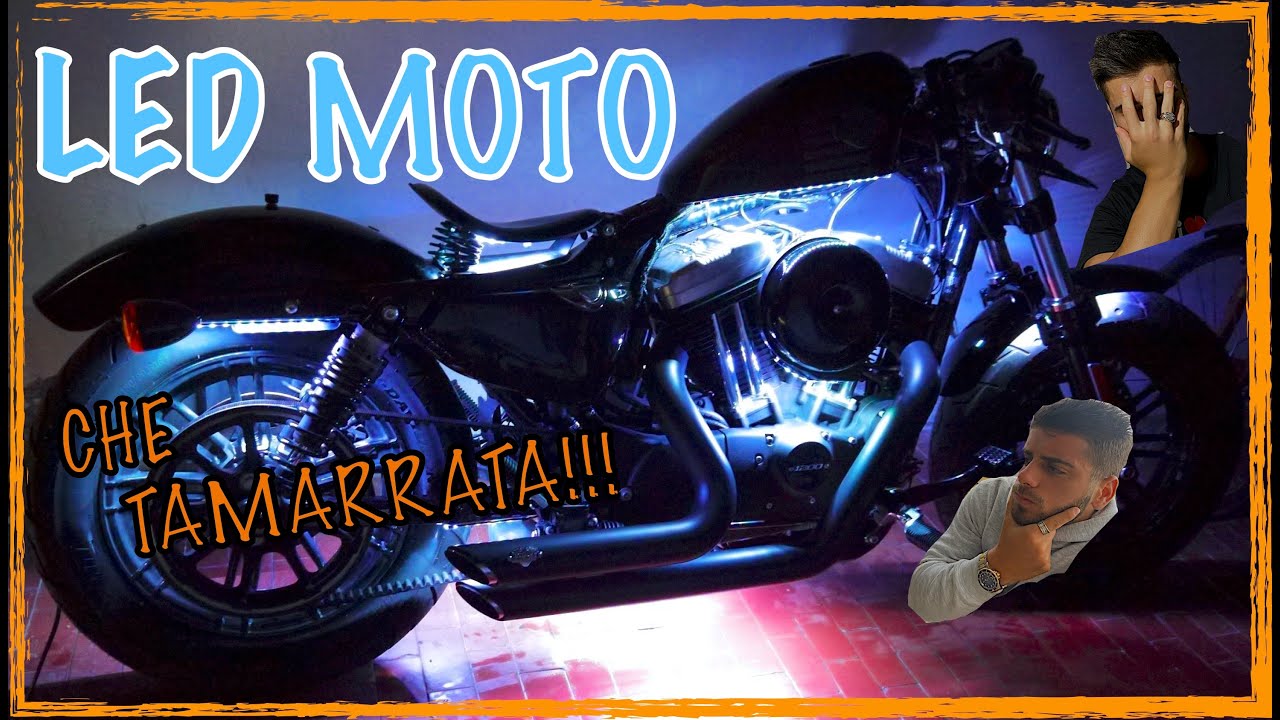 LED NELLA MOTO!! - Harley Davidson 48 