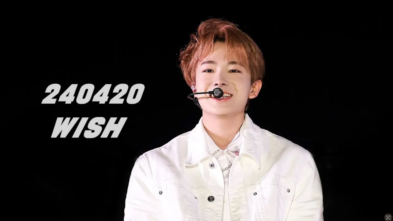 240420 WISH NCTWISH 엔시티위시 유우시 @SMTOWN FIREWORKS 직캠 4K