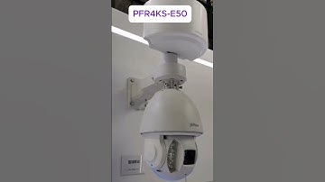 50m Radar + PTZ Smart Tracking with 33x Zoom | Dahua PFR4KS-E50 #dahua