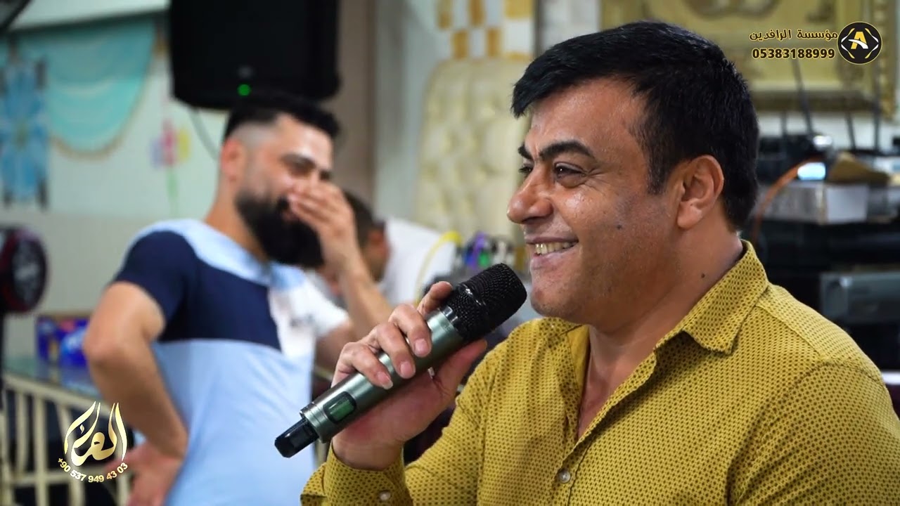 افراح اهالي اعزاز بيت دحليك العريس ابراهيم جزء 1 مؤسسة الرافدين الفنان حسين الزوري 05350612022