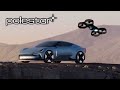 Polestar 6 EV Roadster DRONE CAR based on the O₂ Concept Autonomous Flying Drone - VOLVO
