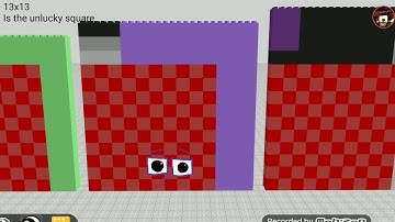 Numberblocks square 121 to 400