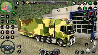 US Army Truck Simulator 2023 | Army Truck Driving Games | - Android GamePlay | King Game | screenshot 3