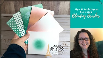 Ink Blending Tips and Techniques with Stampin