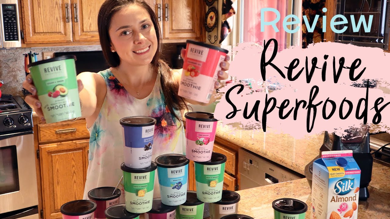 Revive superfoods Review Healthy smoothies for breakfast