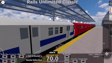 MTA Train Of Many Colors Bypassing Orion (Rails Unlimited Classic)