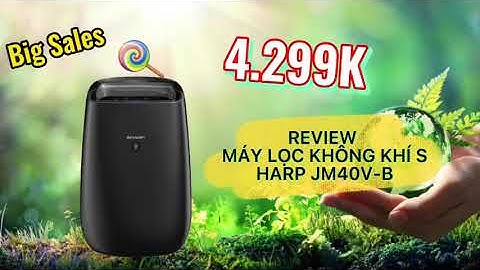 Máy Lọc Không Khí Sharp FP-JM40V-B (Bắt Muỗi)