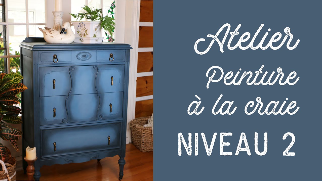 Atelier de peinture à base de craie NIVEAU 2 - YouTube