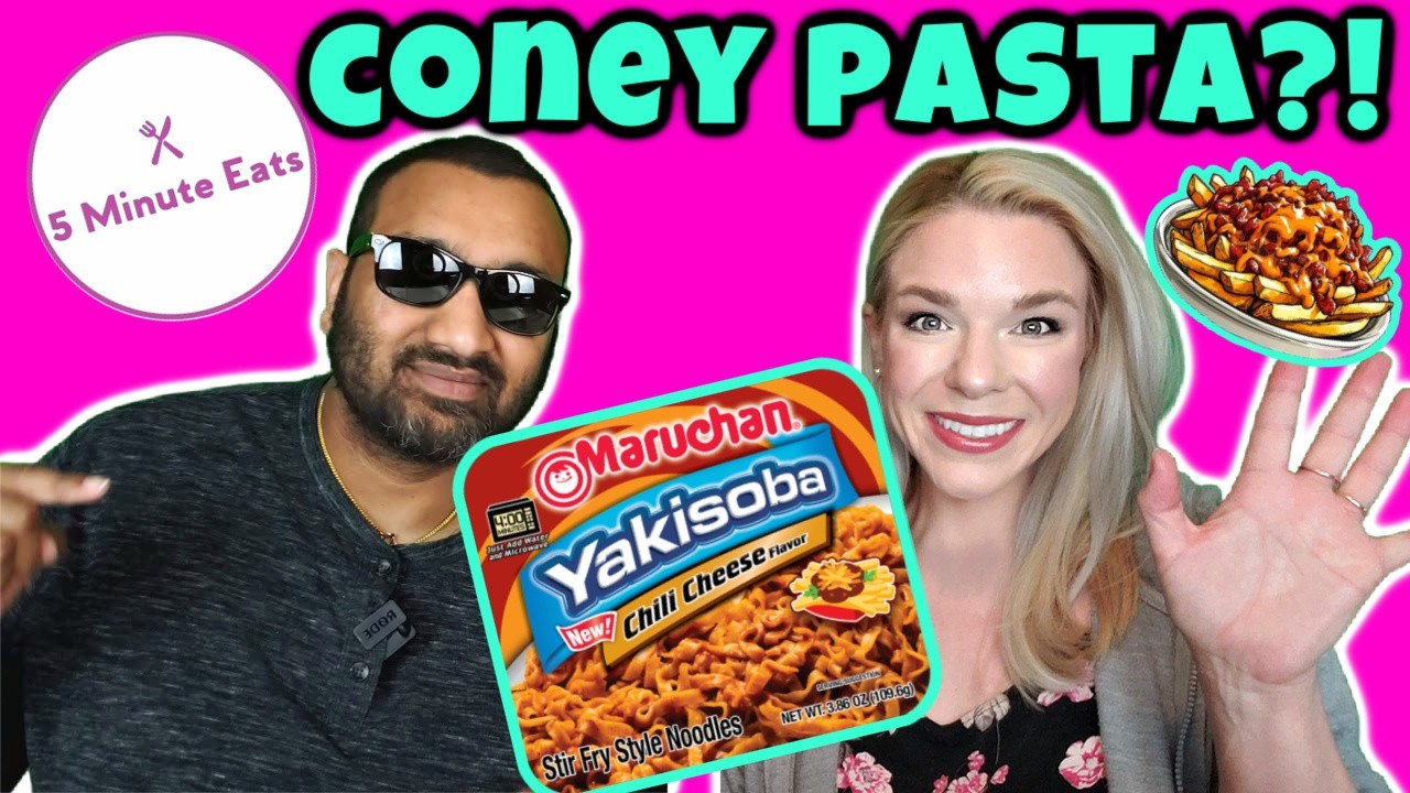 マルちゃん Maruchan Yakisoba Chili Cheese Flavor Review - YouTube