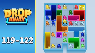 Drop Away: Color Puzzle Level 119 to 122